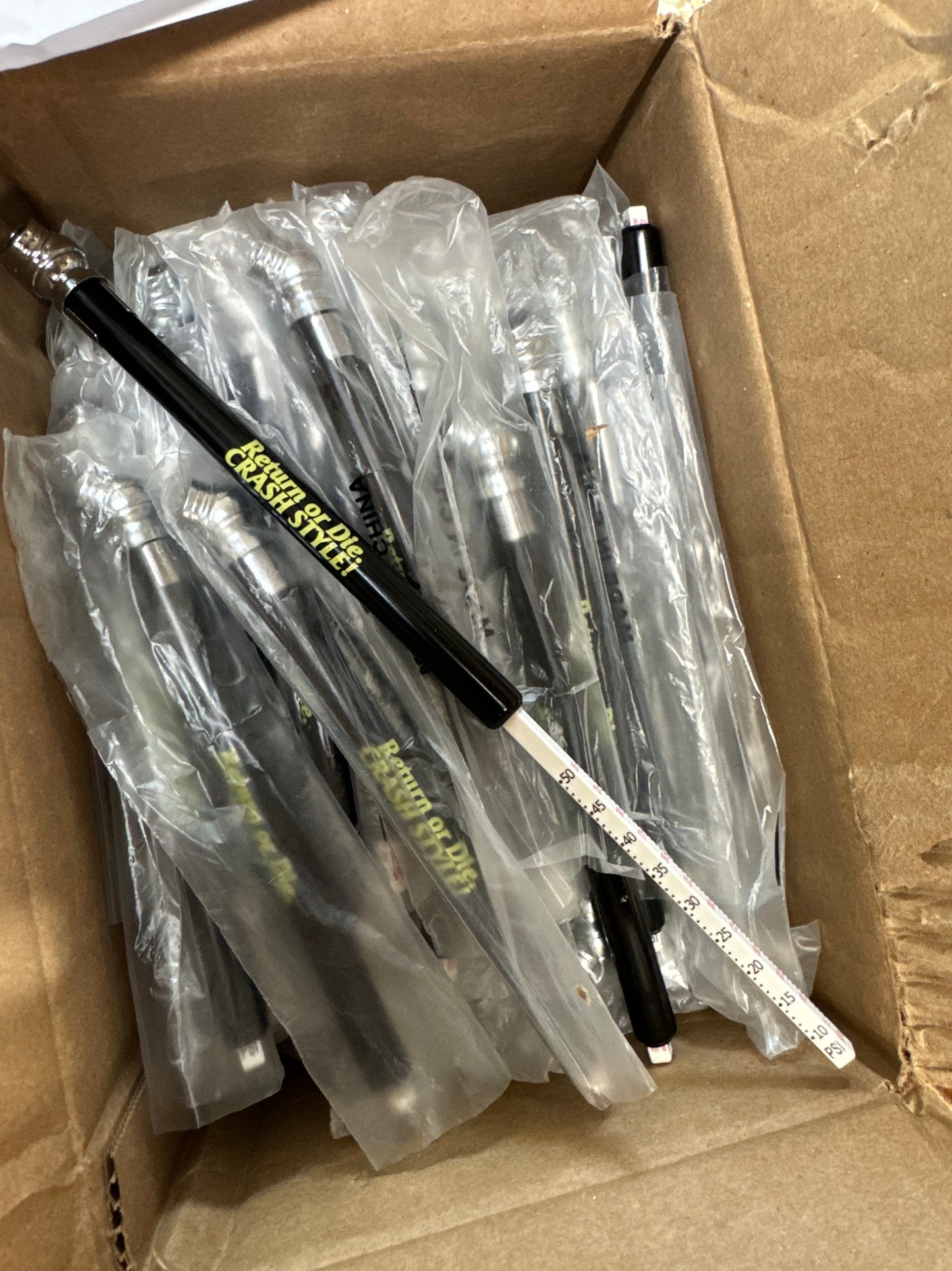 Return or Die Tire Gauges